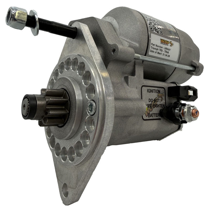 Wosp Triumph TR2 - TR4A (TR6 ring gear) high torque starter motor (LMS007)