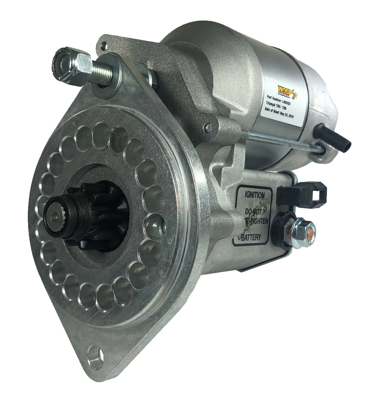 Wosp Triumph TR250 / TR5 / TR6 high torque starter motor (LMS020)