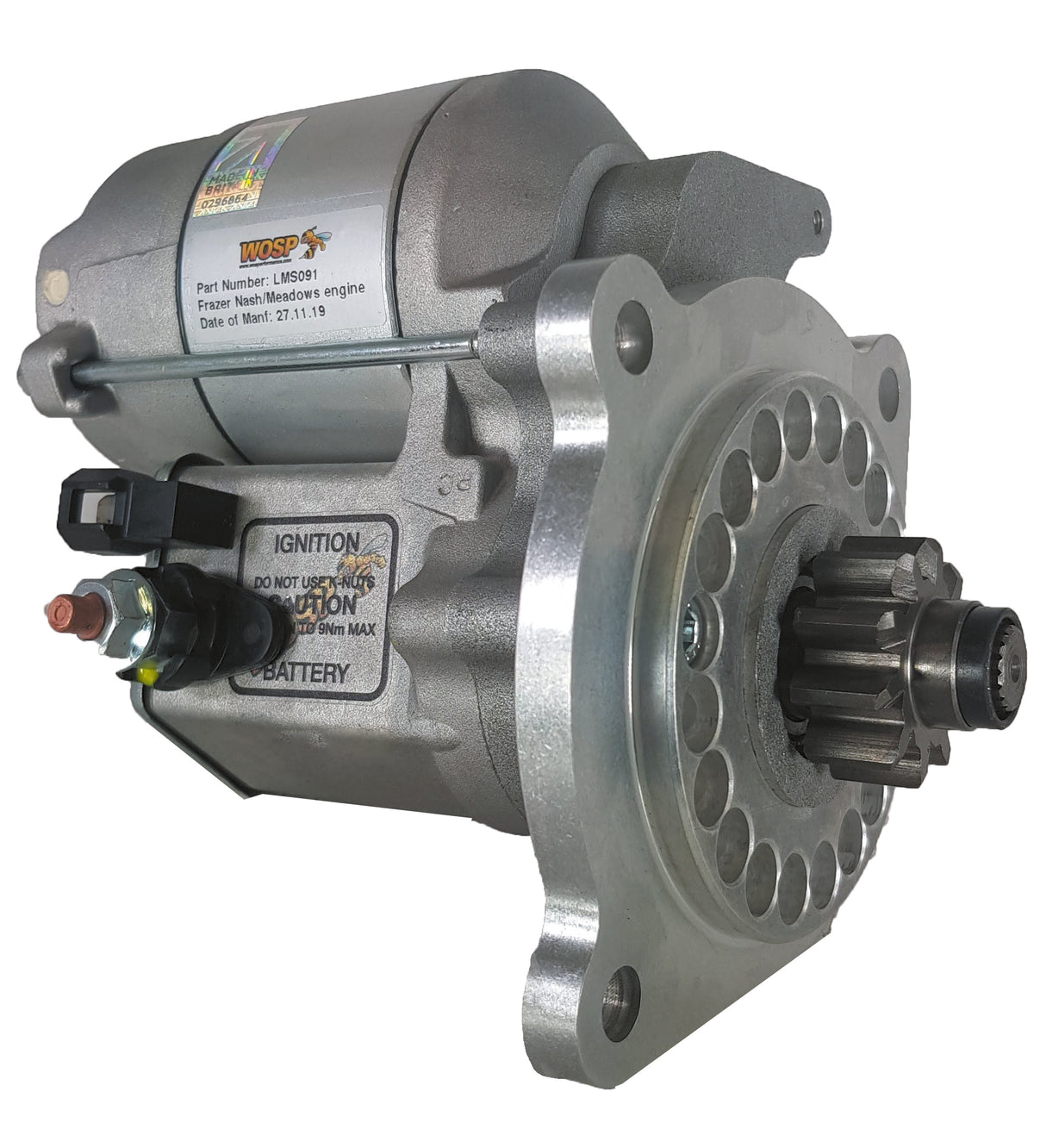 Wosp Frazer Nash high torque starter motor (LMS091)