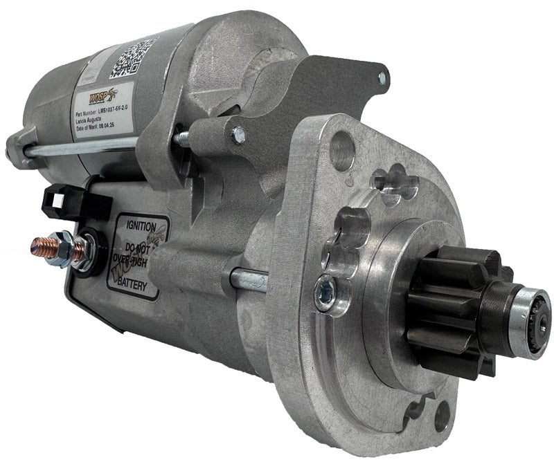 Wosp Lancia Augusta high torque starter motor (6 Volt) (LMS1037-6V-2.0)
