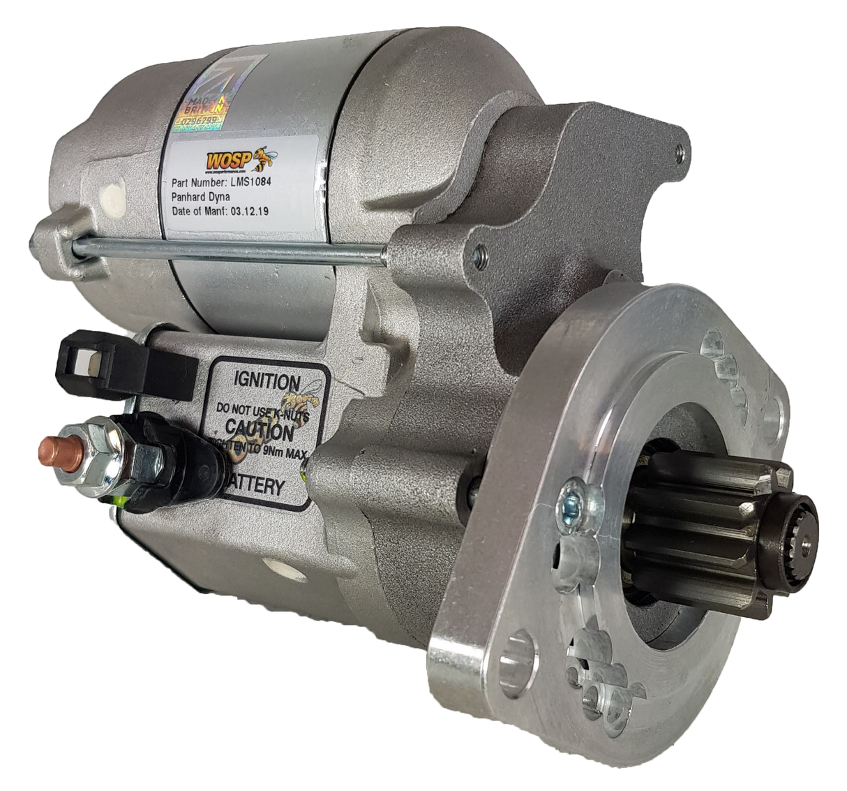 Wosp Panhard Dyna high torque starter motor (LMS1084)