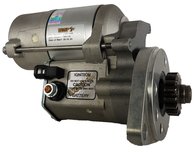 Wosp John Deere / Yanmar / Thermo King various super-duty starter motor (LMS1098)