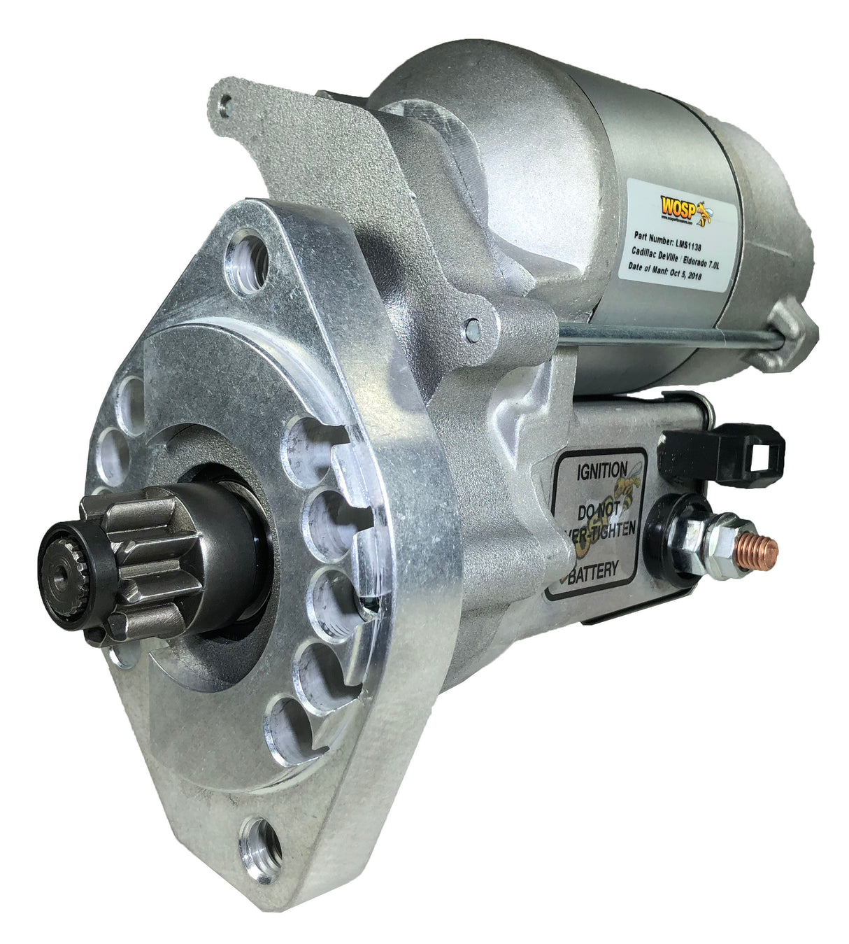 Wosp Cadillac '61-'64 high torque starter motor (LMS1138)