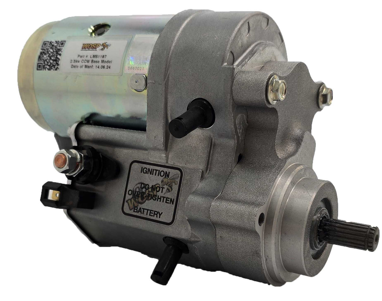 Wosp 2.3kW counterclockwise base model 12V high torque starter motor (LMS1187)