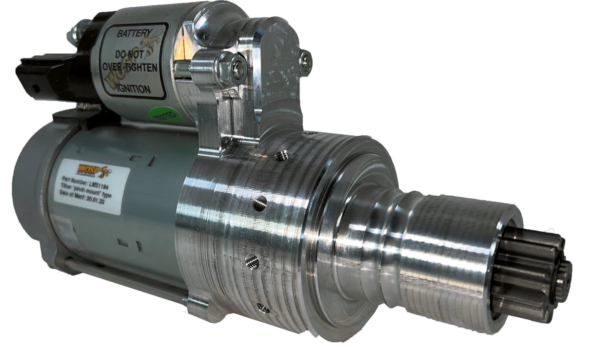 Wosp Tilton 'pinch mount' type high performance starter motor (LMS1194)