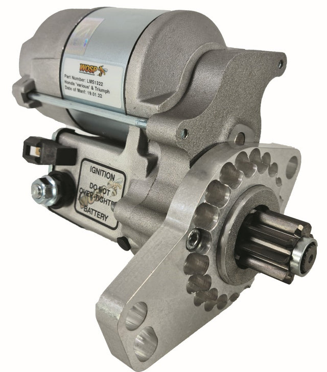 Wosp Honda 'various' & Triumph Acclaim rotatable super-duty starter motor (LMS1322)