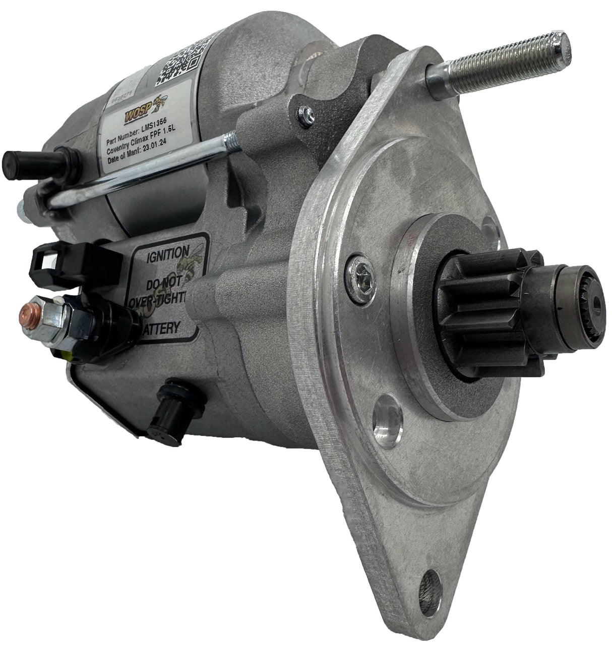 Wosp Coventry Climax FPF 1.5L (113 tooth flywheel) high torque starter motor (LMS1356)