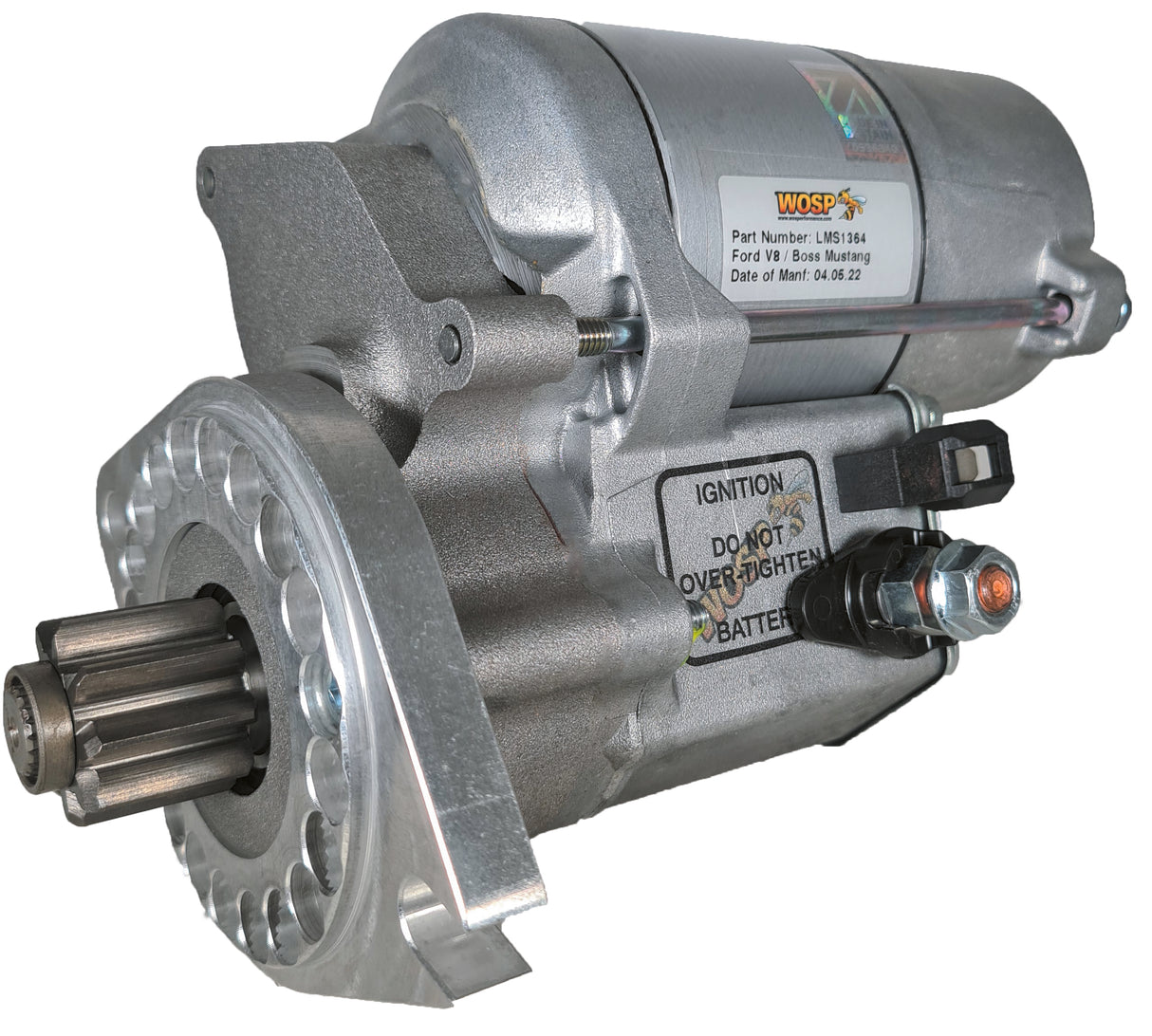 Wosp Ford V8 (104 tooth) high torque starter motor replacing Tilton 54-10035 (LMS1364)