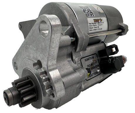 Wosp Aston Martin / Chrysler / Hemi / Mopar V8 (rotatable RH) super-duty starter motor (LMS1412-10)