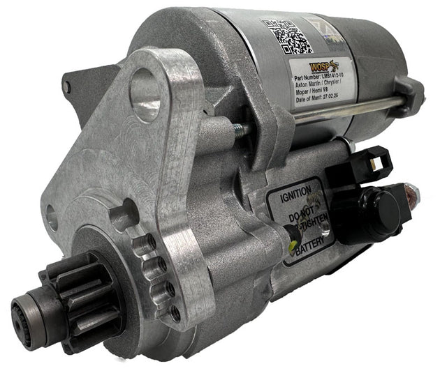 Wosp Aston Martin / Chrysler / Hemi / Mopar V8 (rotatable RH) super-duty starter motor (LMS1412-10)