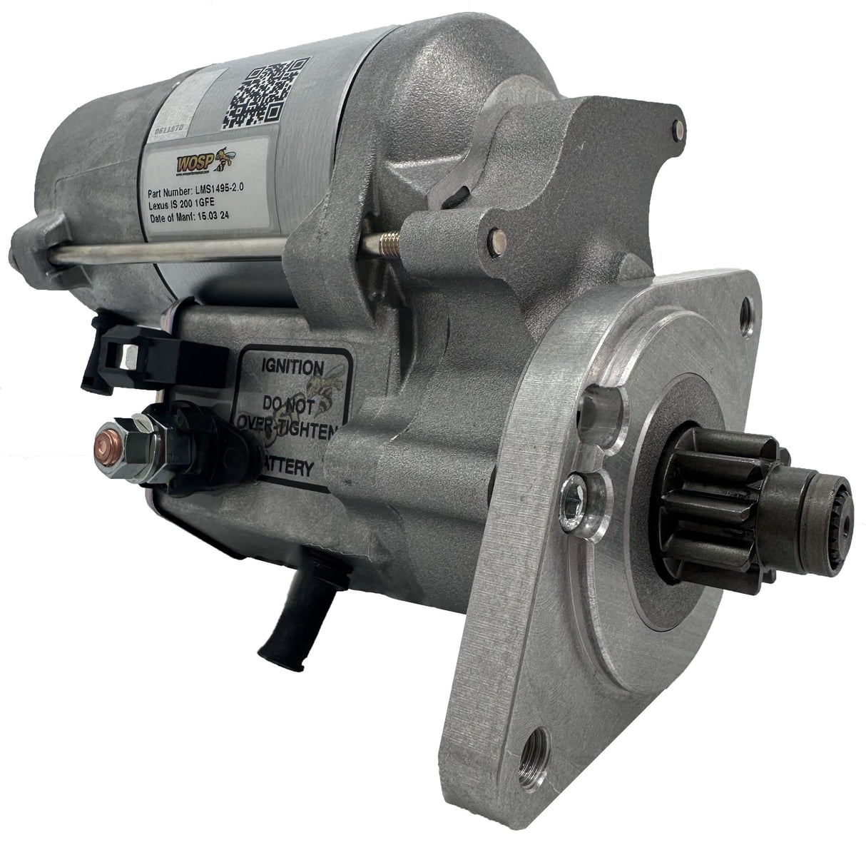 Wosp Lexus IS 200 1GFE O.E super-duty starter motor (LMS1495-2.0)