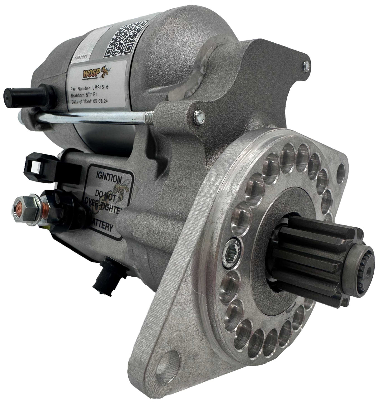 Wosp Brabham BT7 F1 (Coventry climax 1.5L V8 / Hewland) high torque starter motor (LMS1516)