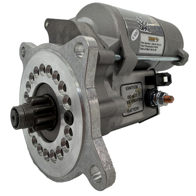 Wosp Ford Thunderbird V8 high torque starter motor (6 Volt) (LMS161-6V-2.0)