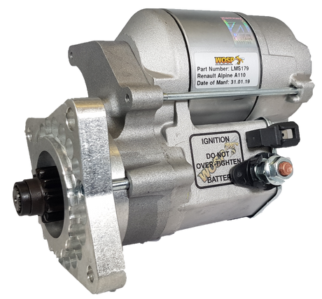Wosp Renault Alpine A110 / R4 / R5 / R7 / R12 / R15 / R16 / R17 high torque starter motor (LMS179)