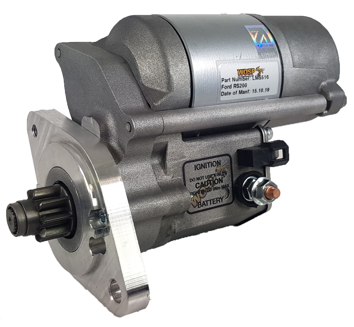 Wosp Ford RS200 high torque starter motor (LMS516)