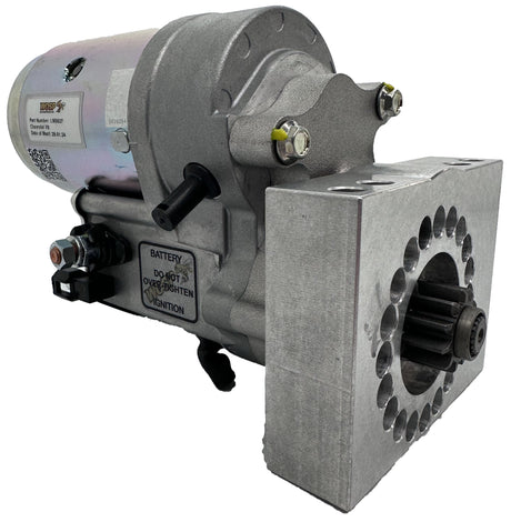 Wosp Chevrolet V8 parallel hole pad mount LH (motor underneath) 2.3kW super-duty starter motor (LMS527)