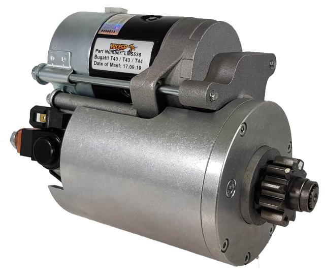 Wosp Bugatti T40 / T43 / T44 / T49 high torque starter motor (LMS538)