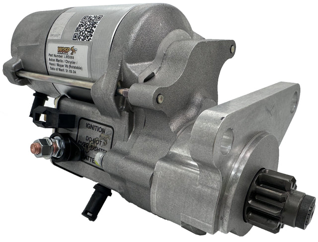Wosp Aston Martin / Chrysler / Hemi / Mopar V8 (rotatable) super-duty starter motor (LMS569)