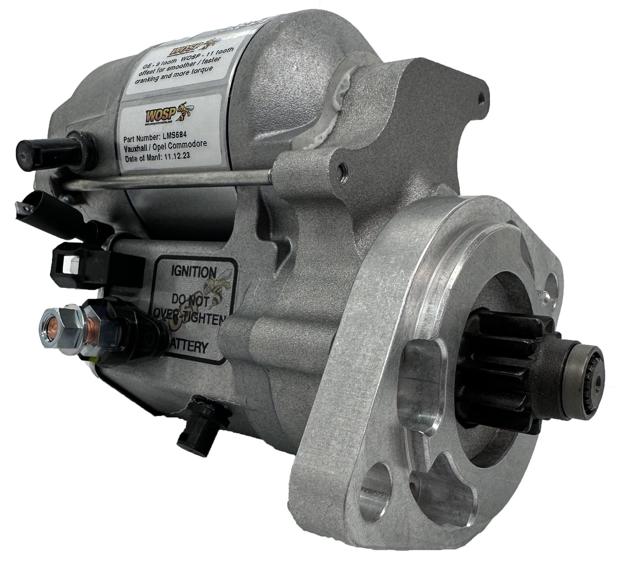 Wosp Bedford / Opel / Saab / Vauxhall various high torque starter motor (LMS584)