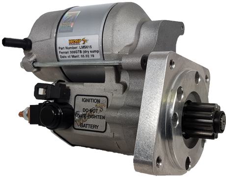 Wosp Ferrari 308 GTB (early) high torque starter motor (LMS615)
