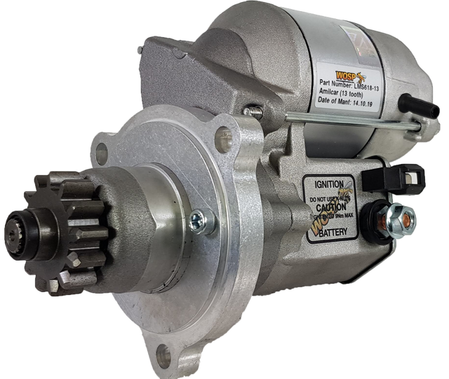 Wosp Amilcar L / M high torque starter motor (LMS618-13)