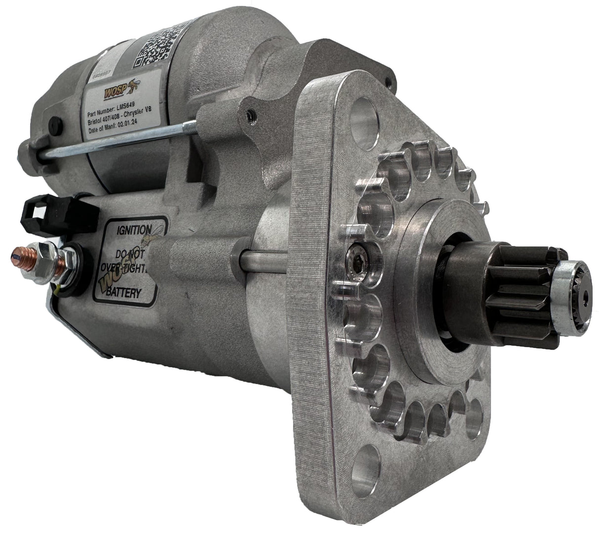 Wosp Bristol 407 / 408 - Chrysler V8 'A' engine high torque starter motor (LMS649)