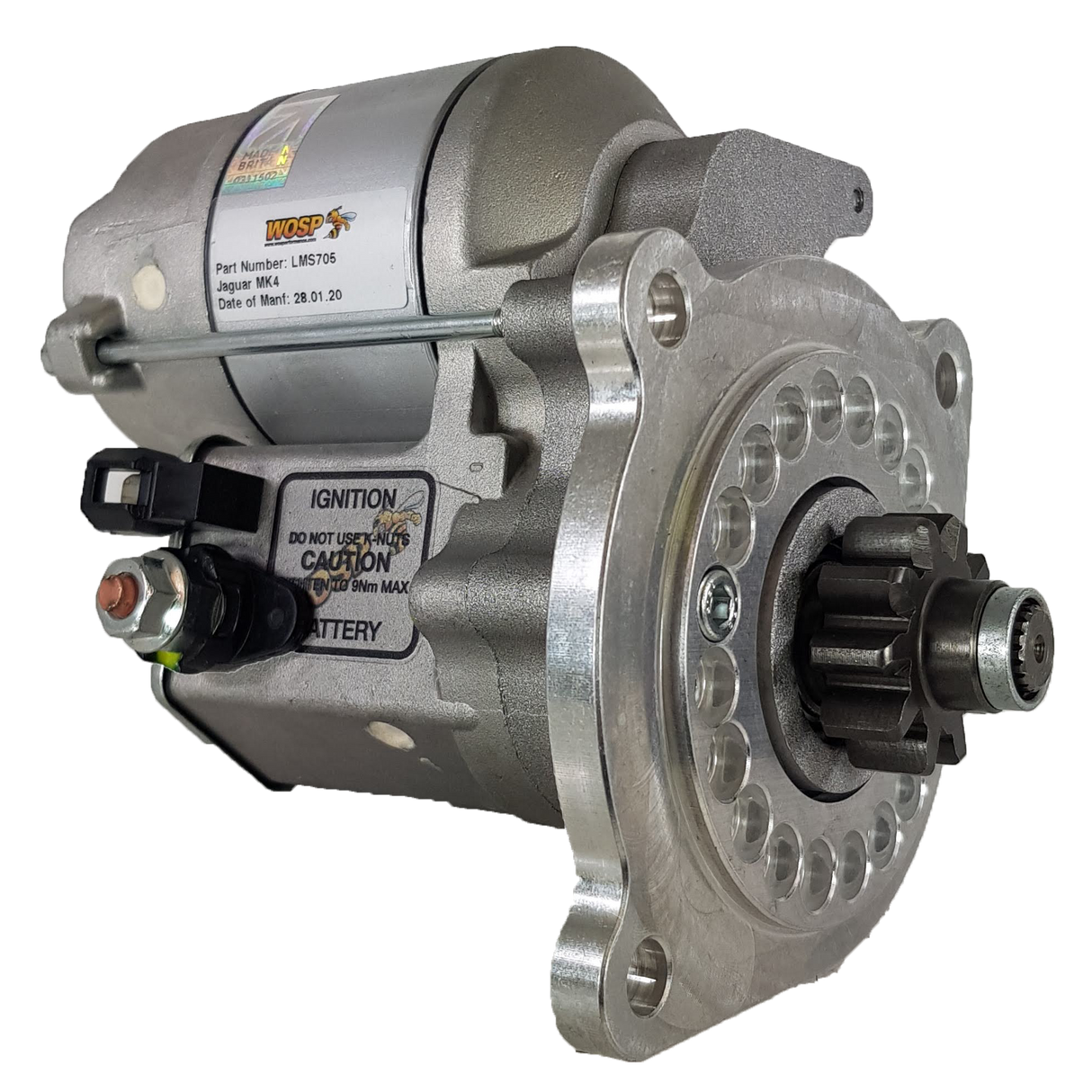 Wosp Jaguar Mk4 high torque starter motor (LMS705)