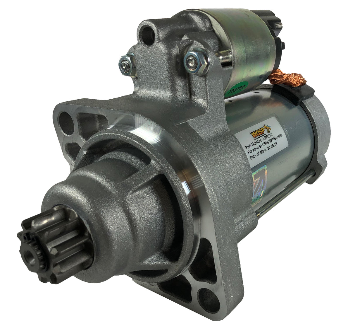 Wosp Porsche 911 / 911 Turbo / Boxster / Cayman OE high performance starter motor (LMS712)