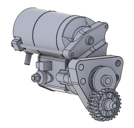Wosp 2.0kW clockwise 2.1M drop gear base model 12V high torque starter motor (LMS771)