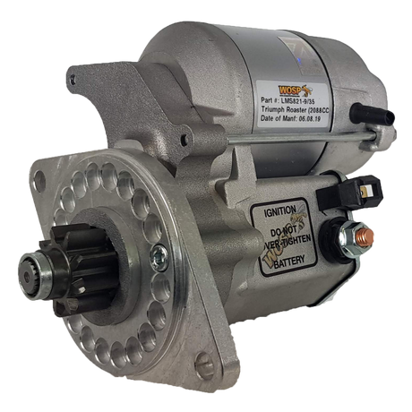 Wosp Triumph Roadster (2088cc) 9/35 pinion high torque starter motor (LMS821-9-35)