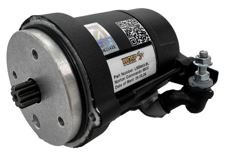 Wosp Norton Commando MKIII 'Black' high torque starter motor (LMS843-B)