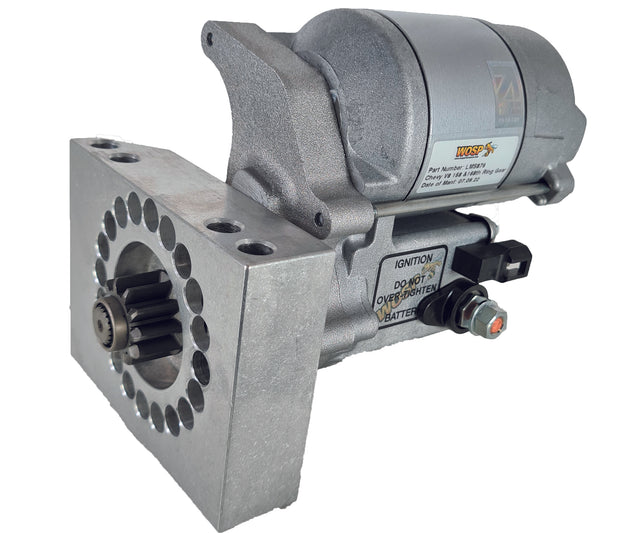Wosp Chevrolet V8 & straight 6 parallel hole pad mount RH (motor on top) high torque starter motor (LMS876)