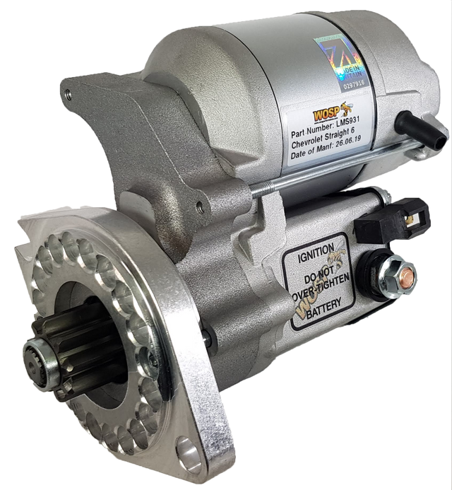 Wosp Chevrolet straight 6 'various' (139 tooth ring gear) high torque starter motor (LMS931)