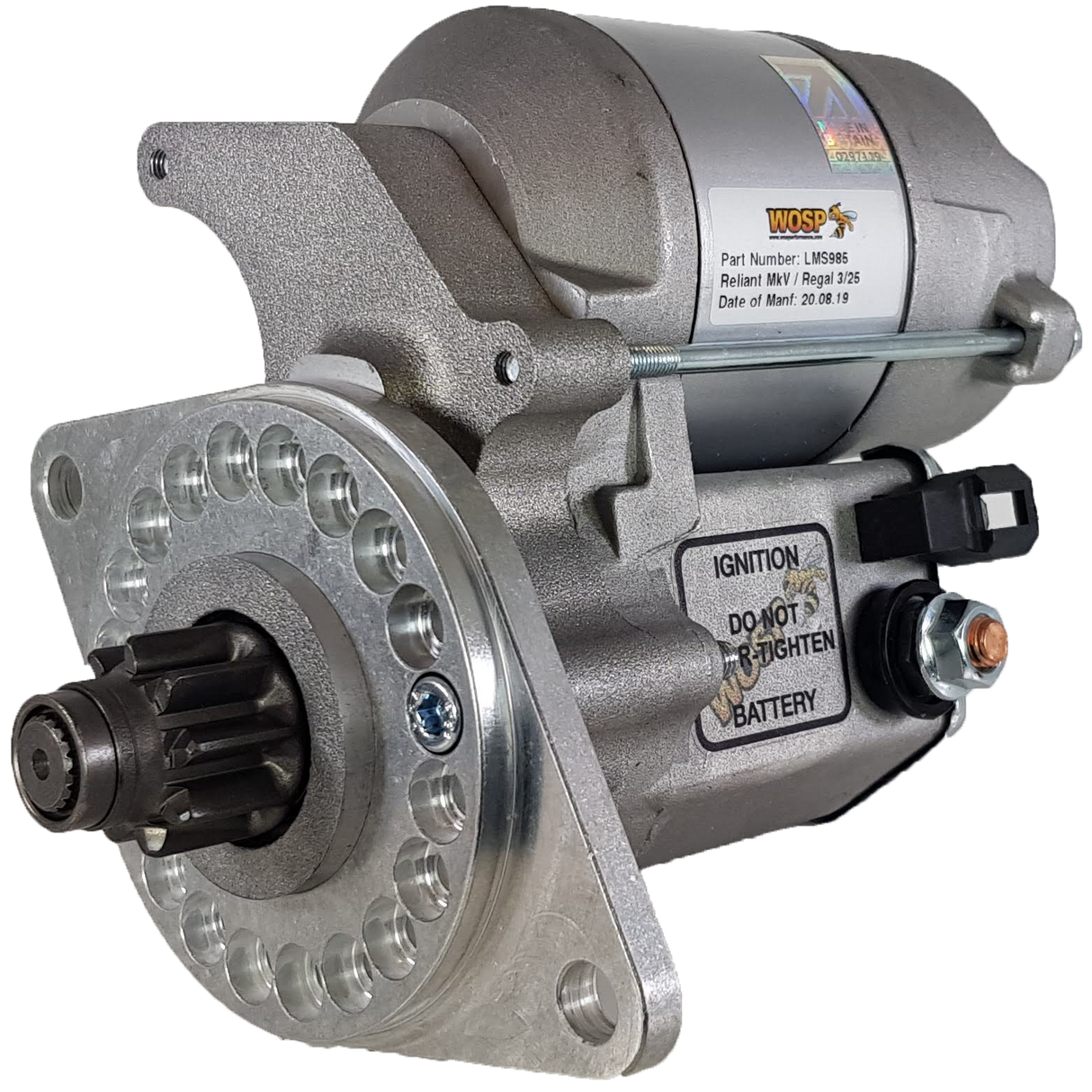 Wosp Reliant Regal Various / Reliant Rebel 700 / Bond Bug 700 high torque starter motor (LMS985)