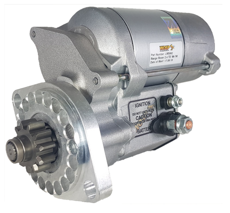 Wosp BMW Marine / HATZ Various / Land Rover 2.4 & 2.5 Diesel high torque starter motor (LMS992)