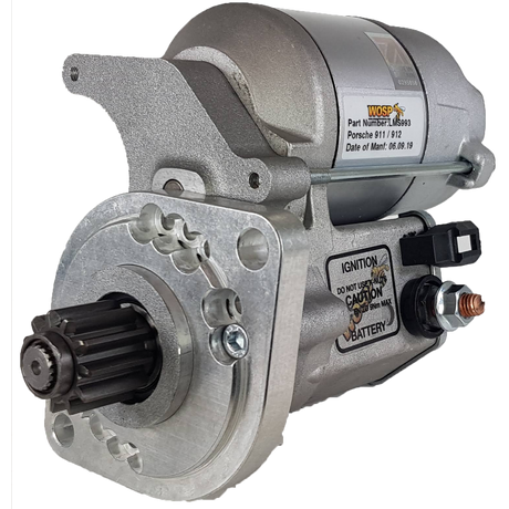 Wosp Porsche 911 / 912 / 959 / VW Beetle / Transporter RH high torque starter motor (LMS993)