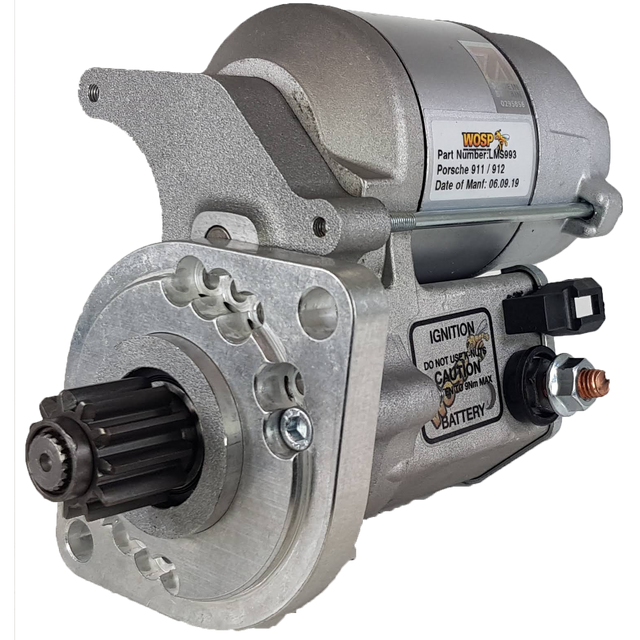 Wosp Porsche 911 / 912 / 959 / VW Beetle / Transporter RH high torque starter motor (LMS993)