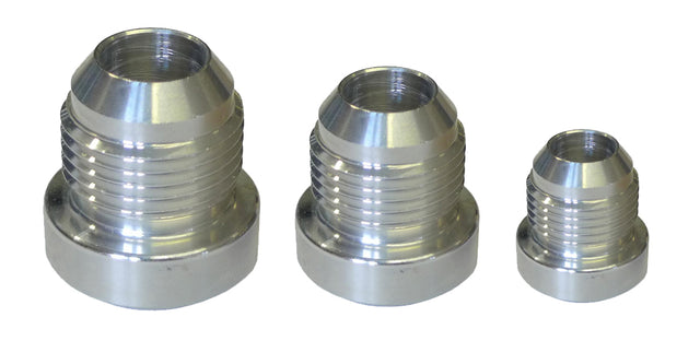 OBP Aluminium JIC/AN 6 9/16" x 18 UNF Male weld fitting