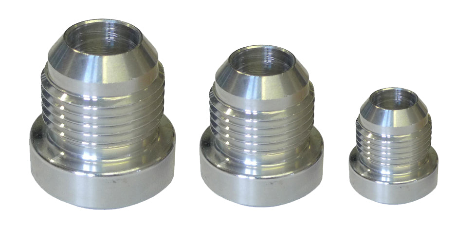 OBP Aluminium JIC/AN 8 3/4" x 16 UNF Male weld fitting