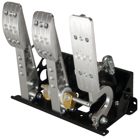 OBP Pro-Race V2 Floor Mounted Bulkhead Fit 3 Pedal System