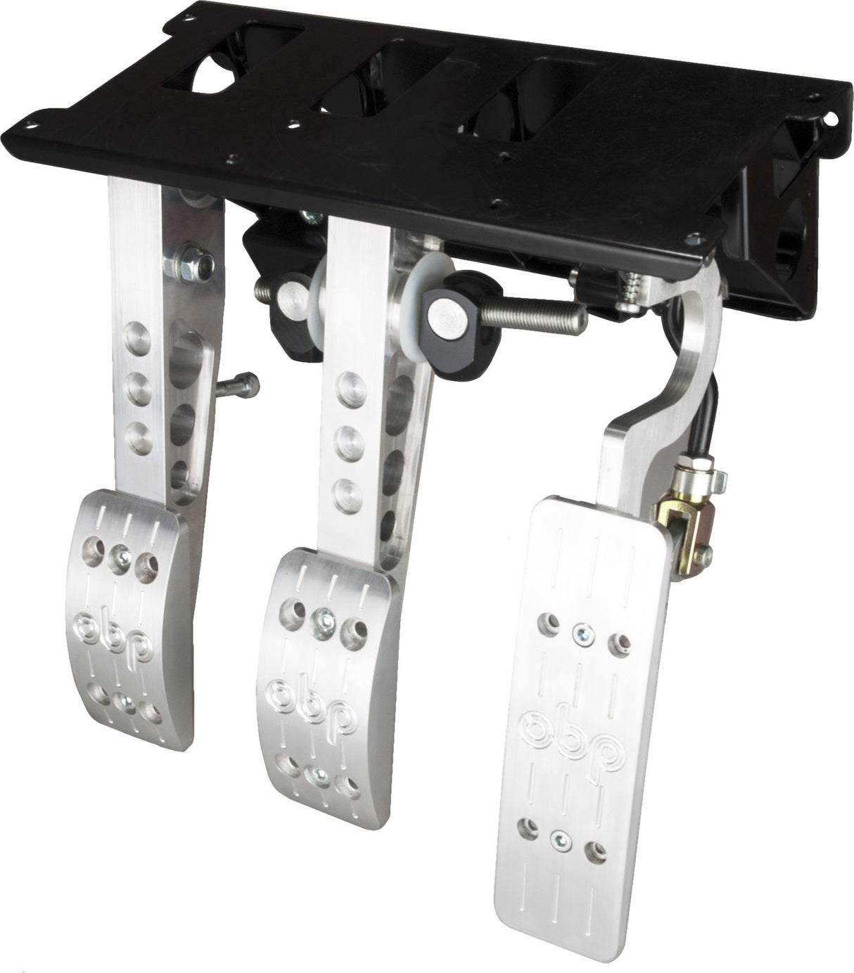 OBP Pro-Race V2 Top Mounted Bulkhead Fit 3 Pedal System