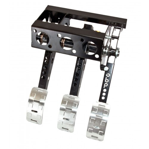 obp pedal box OBP Classic Mini Top Mounted 3 Pedal System – Walton Motorsport