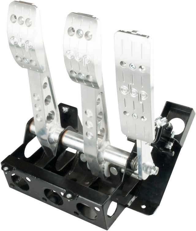 OBP Track-Pro V2 Floor Mounted 3 Pedal System