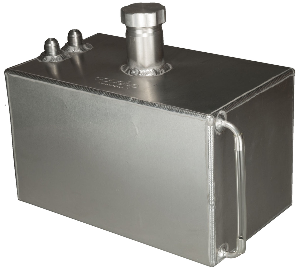 OBP 2 Gallon Square Aluminium Baffled Fuel Tank with JIC Fittings