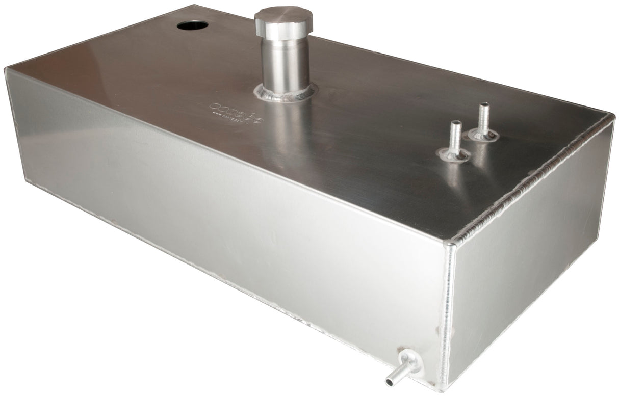 OBP 4 Gallon Square Aluminium Baffled Fuel Tank with Sender Hole