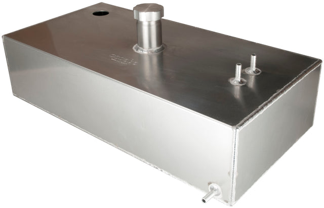 OBP 8 Gallon Square Aluminium Baffled Fuel Tank with Sender Hole