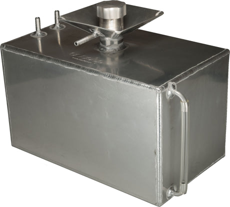 OBP 3 Gallon Square Aluminium Baffled Fuel Tank with 50mm Splash Bowl