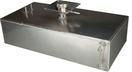 OBP 6 Gallon Square Aluminium Baffled Fuel Tank with 50mm Splash Bowl