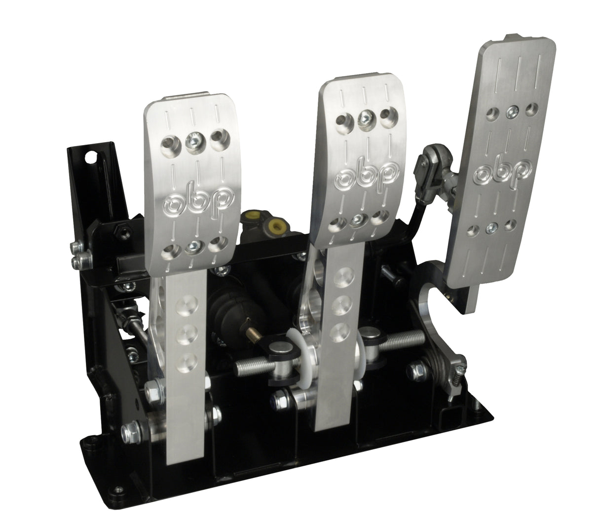 OBP Pro-Race V2 Kit Car Floor Mounted 3 Pedal System (Cable Clutch)