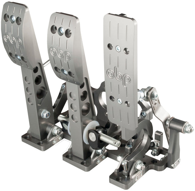 OBP Pro-Race V3 Floor Mounted Bulkhead Fit 3 Pedal System